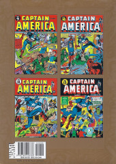 Verso de Marvel Masterworks: Golden Age Captain America -3- Volume 3