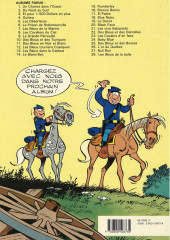 Verso de Les tuniques Bleues -16b1989- Bronco Benny