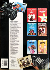 Verso de Spirou et Fantasio -1d1994- 4 aventures de Spirou et Fantasio