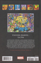 Verso de Marvel Comics : La collection (Hachette) -220167- Univers Marvel : La Fin