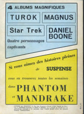 Verso de Mandrake (3e Série - Remparts) (Spécial - 1) -Rec19- Album N°19 (du n°89 au n°91)