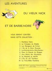 Verso de Le vieux Nick et Barbe-Noire -11- Les boucaniers