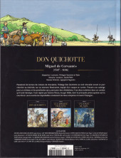 Verso de Les grands Classiques de la Littérature en Bande Dessinée (Glénat/Le Monde 2022)  -21- Don Quichotte