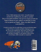 Verso de Mortelle Adèle -6b2022- Un talent monstre !