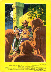 Verso de Capitán Trueno (El) - Trueno Color Extra (Bruguera - 1978) -3- El círculo de la muerte