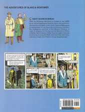 Verso de Blake and Mortimer (The Adventures of) -29- Eight Hours in Berlin