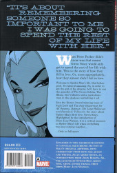Verso de Spider-Man: Blue (2002) -INTb- Spider-Man: Blue (Hardcover)