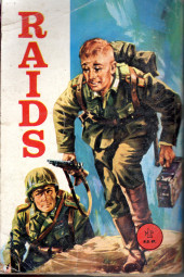 Verso de Raids -Rec07- Album N°7 (n°19 et n°20)