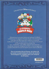 Verso de La dynastie Donald Duck - Intégrale Carl Barks -24a2022- La Lettre du père Noël et autres histoires (1949)