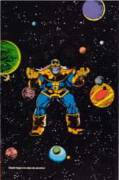 Verso de Un récit complet Marvel -34- Le défi de Thanos - 2° partie