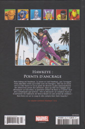 Verso de Marvel Comics : La collection (Hachette) -222184- Hawkeye : Points d'Ancrage