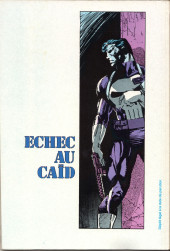 Verso de Un récit complet Marvel -26- Punisher - Echec au Caïd