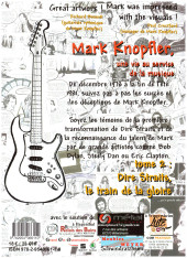 Verso de Marc Knopfler une vie au service de la musique -2- Dire Straits, le train de la gloire