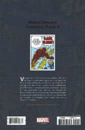 Verso de Marvel Origines -7- Fantastic Four 3 (1963)