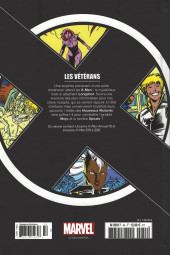 Verso de X-Men - La Collection Mutante -5427- Les Vétérans