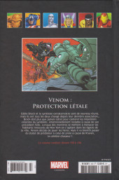 Verso de Marvel Comics : La collection (Hachette) -223191- Venom : Protection Létale