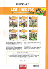 Verso de Les inédits (Berck) -6- La Révolte