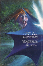 Verso de Batman (One shots - Graphic novels) -OS- Batman/Green Arrow: The Poison Tomorrow