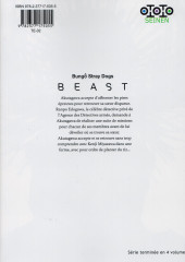 Verso de Bungô Stray Dogs - Beast -2- Tome 2