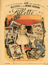 Verso de Fillette (Après-guerre) -HS49/11- Le Noël de Fillette
