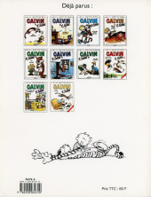 Verso de Calvin et Hobbes -1b1995- Adieu, monde cruel !