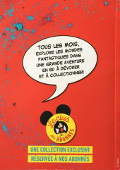Verso de Les mondes Fantastiques (Supplément Abonnés du Journal de Mickey) -23357- Donald et le vampire squatteur