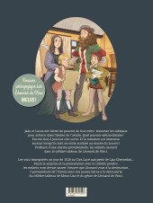 Verso de Les petits voyageurs de l'art -1- La Joconde de Léonard de Vinci