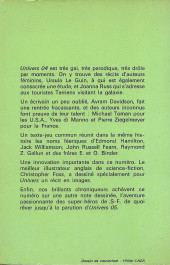 Verso de (AUT) Caza -1976- Univers 04 (J'ai lu N°659)