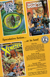 Verso de Xenozoic Tales (1987) -3- Issue # 3