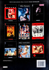 Verso de Milo Manara (Best Sellers) -1340a- Jolanda de Almaviva, la figlia del mare