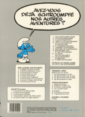 Verso de Les schtroumpfs -3b1985- La Schtroumpfette