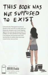 Verso de It's Lonely at the Centre of the Earth (2022) - An auto-bio-graphic-novel