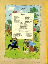 Verso de Tintin (Historique) -23TL'- Tintin et les Picaros
