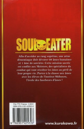 Verso de Soul Eater -1ES- Tome 1