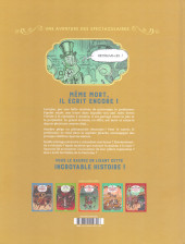 Verso de Spectaculaires (Une aventure des) -6- Les Spectaculaires font leur cirque chez Jules Verne