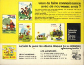 Verso de Sylvain et Sylvette (albums Fleurette) -70- Le train des bons enfants