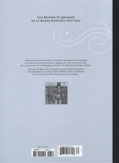 Verso de Les grands Classiques de la Bande Dessinée érotique - La Collection -170169- La Voie de Laura - Tome 1
