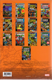 Verso de Marvel Two-in-One (L'intégrale) -4- Chose et Spider-Man - 1978