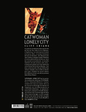 Verso de Catwoman : Lonely City