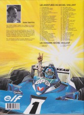 Verso de Michel Vaillant -11g1998- Suspense à Indianapolis