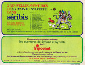 Verso de Sylvain et Sylvette (albums Fleurette nouvelle série) -88- Un marche honnête