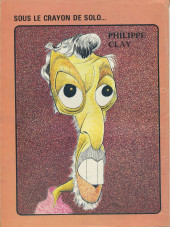 Verso de Pieds Nickelés Magazine -34- Croquignol, Ribouldingue et Filochard font du ski d'automne