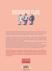 Verso de Dissident Club - Dissident Club - Chronique d'un journaliste pakistanais exilé en France