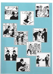 Verso de Tintin - Pastiches, parodies & pirates -b2016- Dupont et Dupond détectives