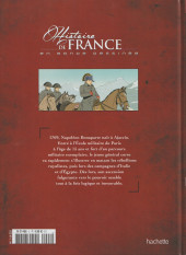 Verso de Histoire de France en bande dessinée (Le Monde présente) -35- De Bonaparte à Napoléon, l'ascension fulgurante 1769 / 1804