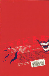 Verso de Batman (One shots - Graphic novels) -OS- Batman: I, Joker