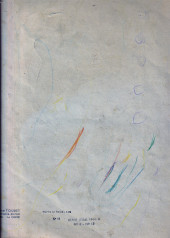 Verso de Zozo (Franchi) -HS1- Les albums à colorier de Zozo