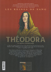Verso de Les reines de sang - Théodora, la reine courtisane -1- La Reine courtisane - 1/2