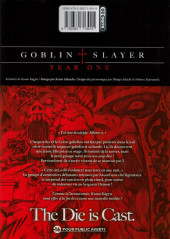 Verso de Goblin Slayer : Year One -9- Tome 9
