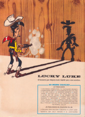 Verso de Lucky Luke (en portugais - divers éditeurs) -19- Os rivais de Painful Gulch